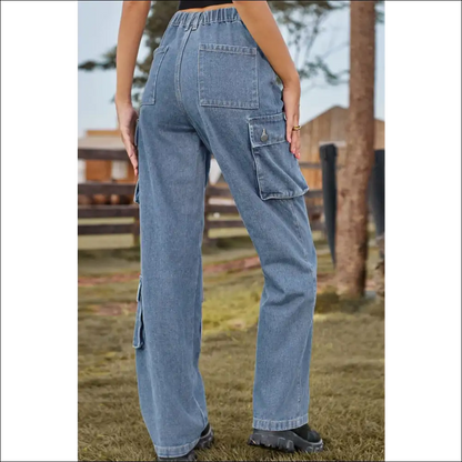 Loose Fit Long Jeans: for when You’re Fashionably Late to Everything! 😂✨ - Jeans on Sale Worldwide Shipping
