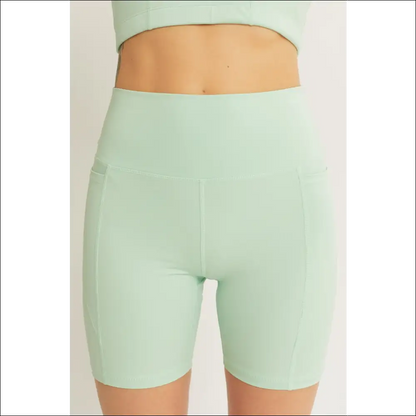 Love Tree High Waist Active Shorts - Trendy & Chic - on Sale Worldwide Shipping