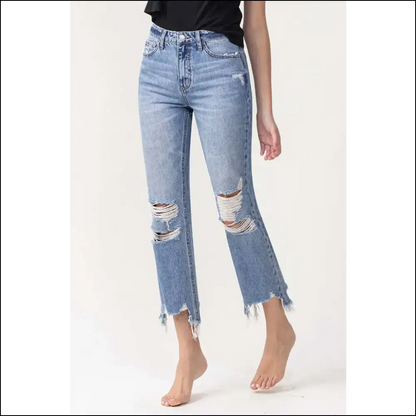 Lovervet High Rise: where your Curves Get a Standing Ovation 👖✨ - Jeans on Sale Worldwide Shipping
