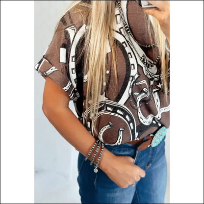 Lucky Horseshoes Graphic Tee: May the Odds be Ever in your Favor! 🍀 Needful Things - t Shirts on Sale Worldwide Shipping