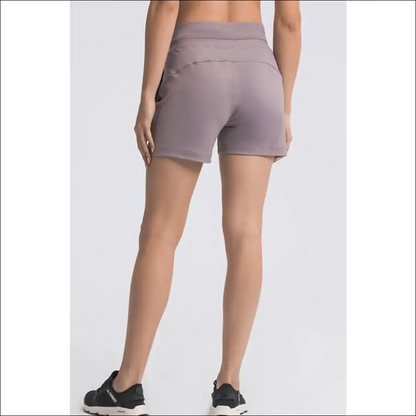 Millennia Waist Tie Active Shorts - on Sale Worldwide Shipping