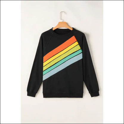 Mint Green Rainbow Vomit: Needful Things’ Cozy Hug 🌈 - Sweatshirts & Hoodies on Sale Worldwide Shipping