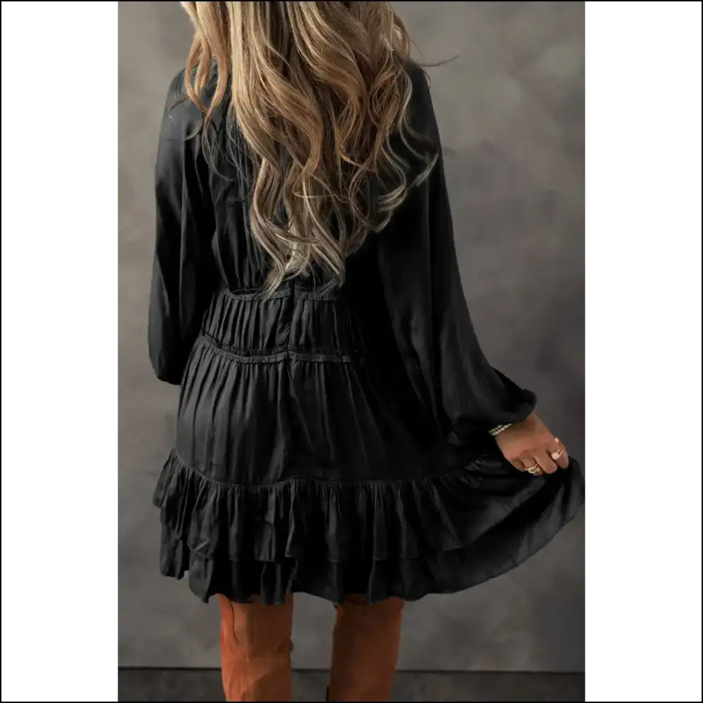 Mist Green Puff Sleeve Mini Dress: Slay in Needful Things! 👗💚 - Short Dresses on Sale Worldwide Shipping