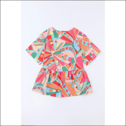 Multicolor Boho Abstract: Goddess Top (needful Things) ✨ - Blouses on Sale Worldwide Shipping