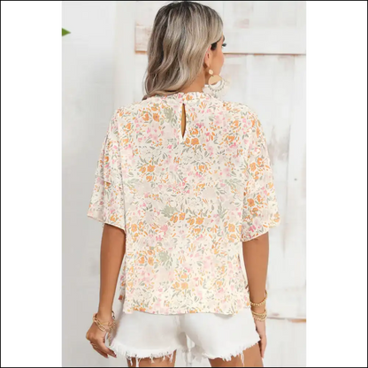 Needful Things: Batwing Blouse - Ditch the Couch Rock Floral Print 🌺 - Blouses on Sale Worldwide Shipping