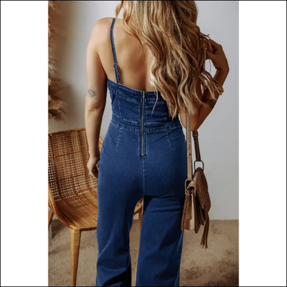 Needful Things: Chic Black Spaghetti Strap Jumpsuit? you Betcha! 🖤 - Jumpsuits & Rompers on Sale Worldwide Shipping