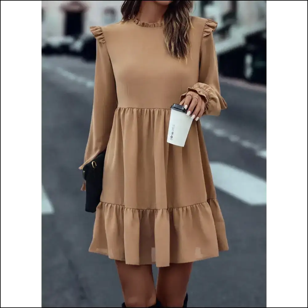 Needful Things: Light French Beige Dress – Dressed to Kill (literally?) 😈 - Short Dresses on Sale Worldwide Shipping