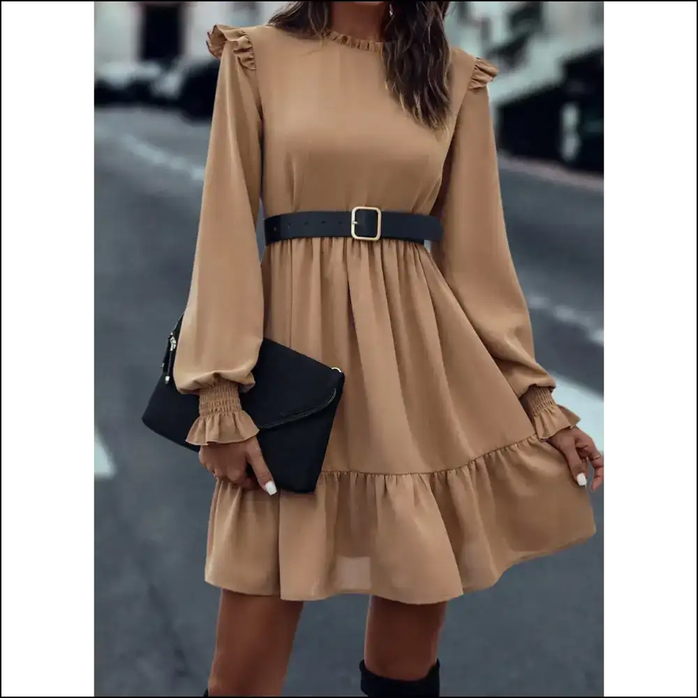 Needful Things: Light French Beige Dress – Dressed to Kill (literally?) 😈 - Short Dresses on Sale Worldwide Shipping