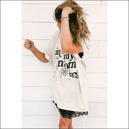 Needful Things: Mom Era Flower Tee - Finally Fashion that Understands! 🌸 - t Shirts on Sale Worldwide Shipping
