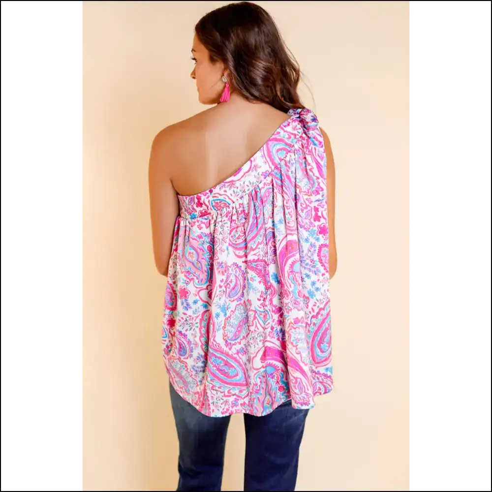 Needful Things: Paisley Party Up Top (arms Optional 🤪) - Sleeveless Shirts Tank Tops on Sale Worldwide Shipping