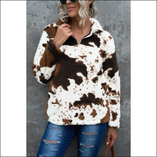 Needful Things: White Animal Print? Gorgeous! - s - Sweatshirts & Hoodies on Sale Worldwide Shipping