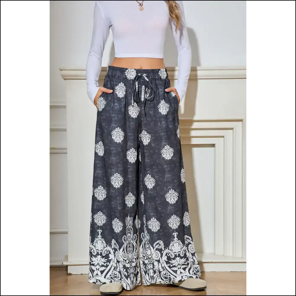 Needful Things: Wide Leg Pants so Comfy! Goddess - on Sale Worldwide Shipping