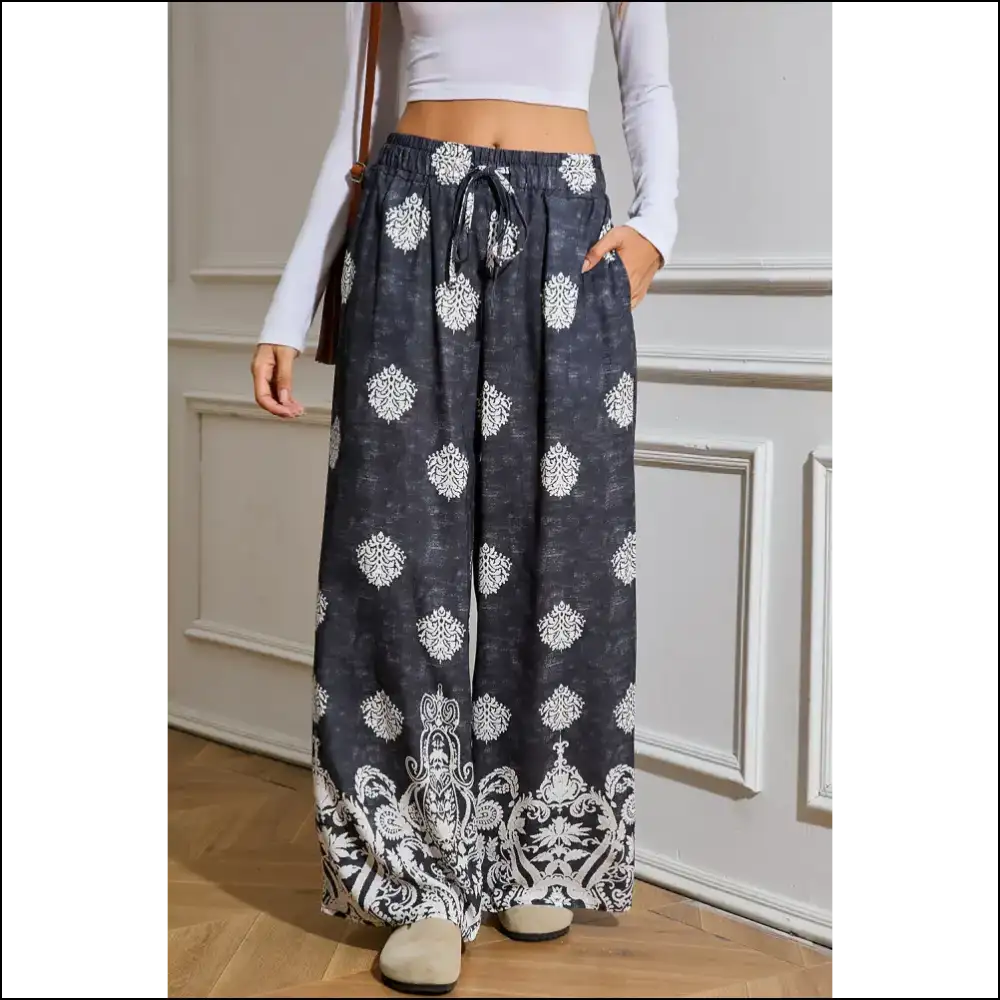 Needful Things: Wide Leg Pants so Comfy! Goddess - on Sale Worldwide Shipping