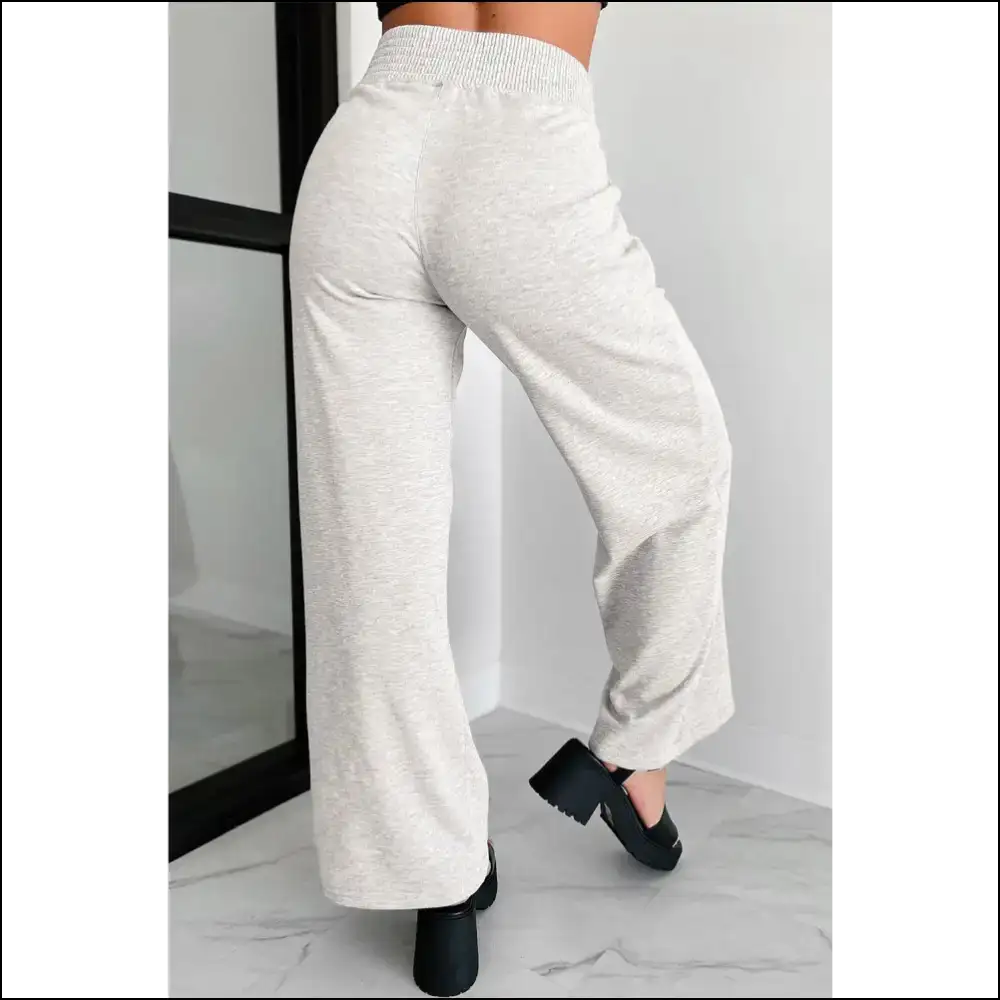 Needful Things: your Legs Deserve Wide Leg Lounge Pants 🍑 Grey Hugs! - on Sale Worldwide Shipping