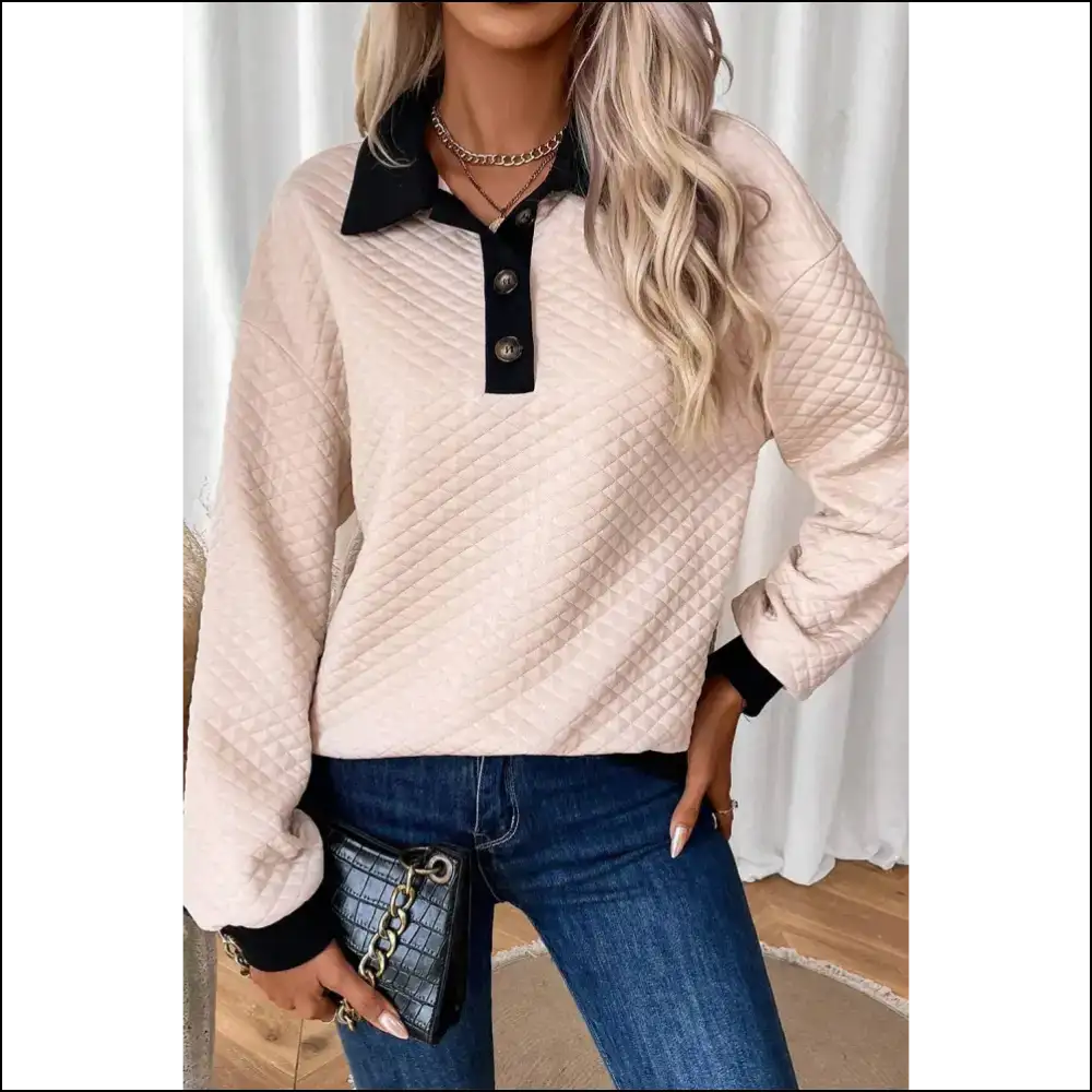 Oatmeal Checked Texture: your New Bf (before Fashion) - Needful Things 😜 - s - Sweatshirts & Hoodies on Sale Worldwide Shipping