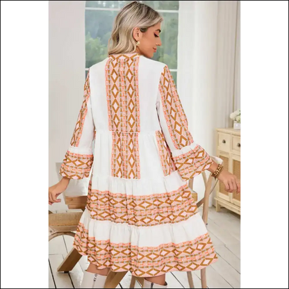 Orange Boho Mini Dress: so Good It’s Almost Illegal 😈 Needful Things - Midi Dresses on Sale Worldwide Shipping
