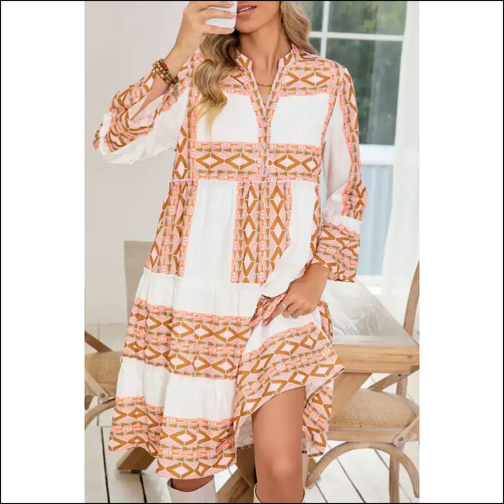 Orange Boho Mini Dress: so Good It’s Almost Illegal 😈 Needful Things - s - Midi Dresses on Sale Worldwide Shipping