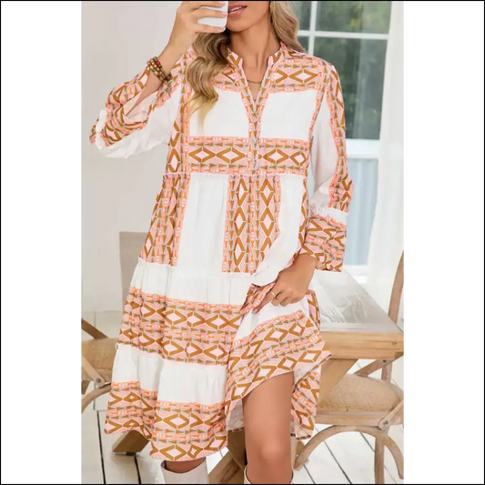 Orange Boho Mini Dress: so Good It’s Almost Illegal 😈 Needful Things - s - Midi Dresses on Sale Worldwide Shipping