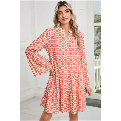 Orange Floral Mini Dress: Needful Things’ ?Oops! I’m Adorable’ 🌼 - Short Dresses on Sale Worldwide Shipping