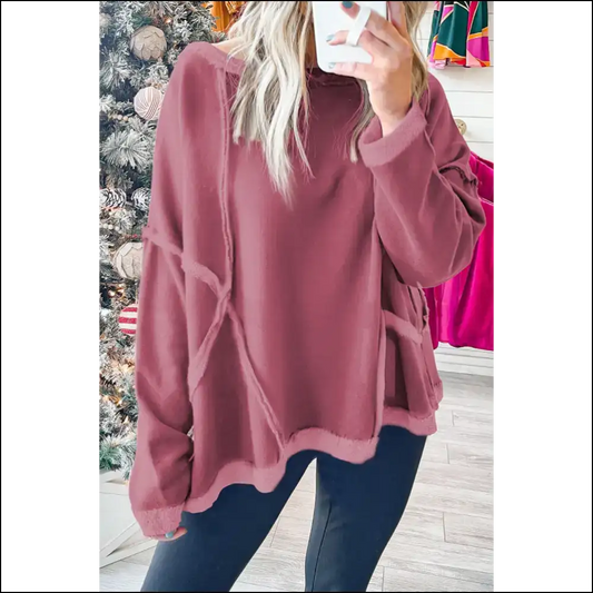 Oversized Sweatshirt: Finally Pants are Optional 😈 Needful Things - Brown / s - Sweatshirts & Hoodies on Sale Worldwide Shipping
