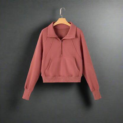 Phalaenopsis Zip: so Cozy Youll Actually Want to Leave the House 💅 Needful Things - Brown / s - Sweatshirts & Hoodies on Sale Worldwide