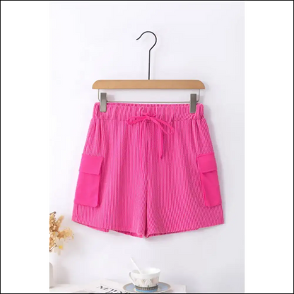 Pink Cargo Shorts: Because Pants are Overrated 💖 Needful Things - Shorts on Sale Worldwide Shipping