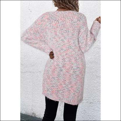 Pink Casual Open Cardigan: your Polyester Pal 💖 (needful Things) - Cardigans on Sale Worldwide Shipping
