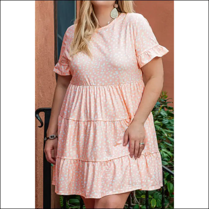 Pink Leopard Print Dress: Roar-some and Ready for Trouble! 🐆💖 Needful Things - 1x - Plus Size Dresses on Sale Worldwide Shipping