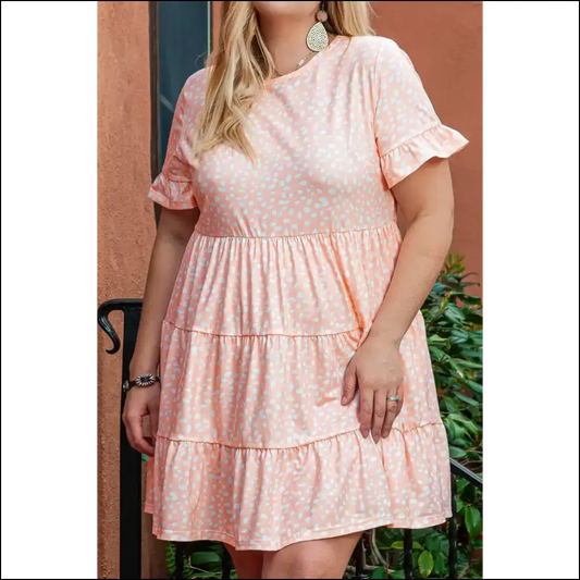 Pink Leopard Print Dress: Roar-some and Ready for Trouble! 🐆💖 Needful Things - 1x - Plus Size Dresses on Sale Worldwide Shipping