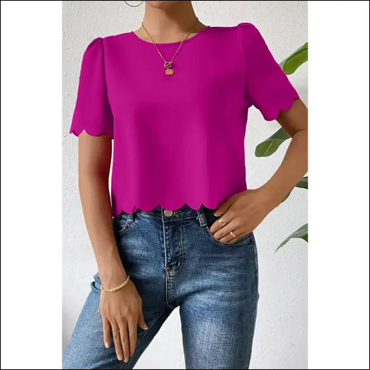 Pink Power Puff: Conquer the World (or just Tuesday) 👑 Needful Things - Bright / s - Blouses on Sale Worldwide Shipping