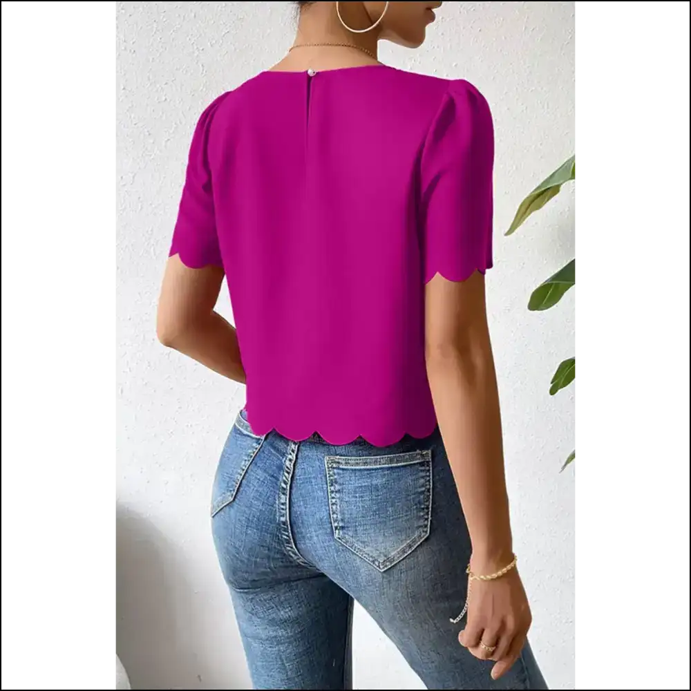 Pink Power Puff: Conquer the World (or just Tuesday) 👑 Needful Things - Blouses on Sale Worldwide Shipping