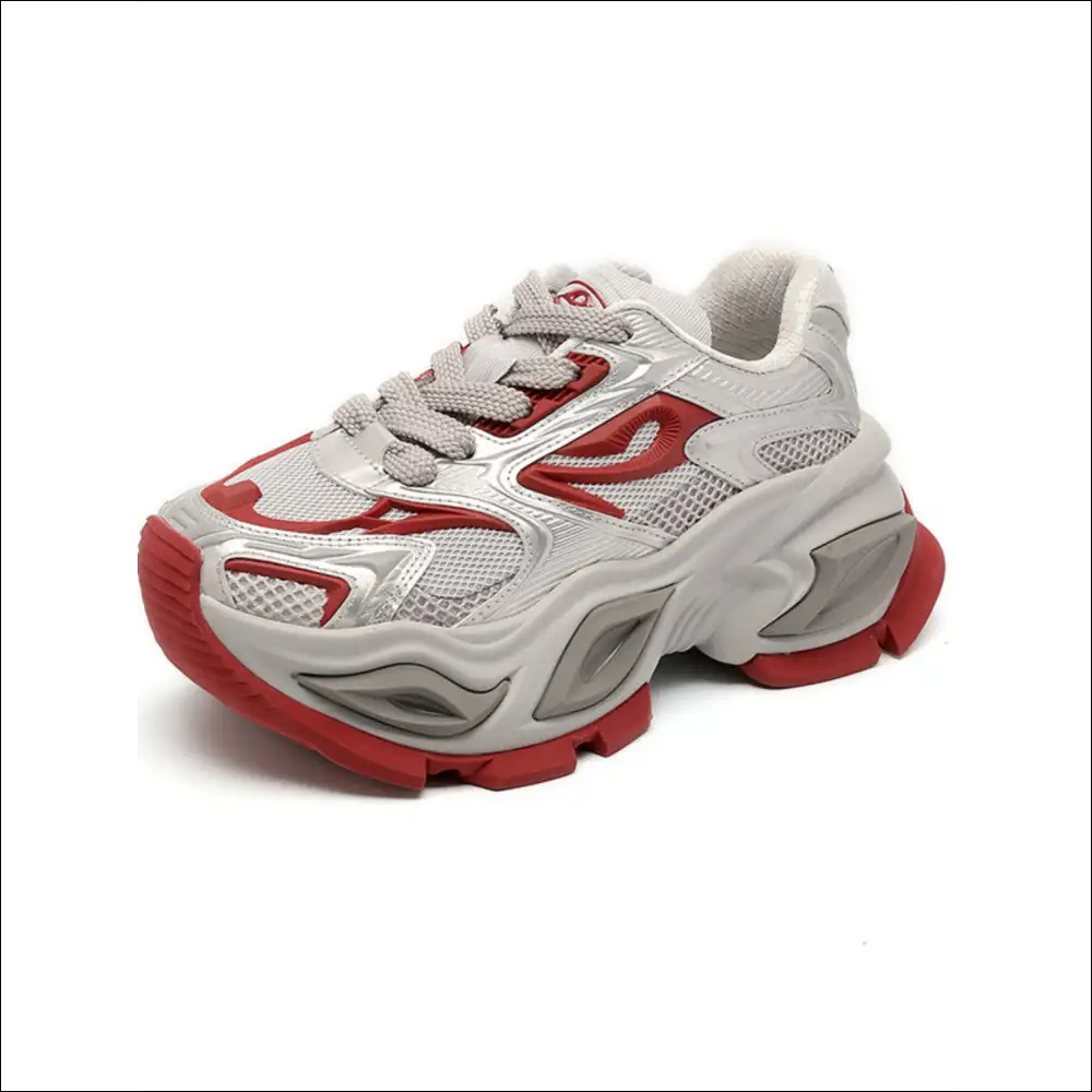 Playful Contrast Chunky Platform Athletic Shoes - on Sale Worldwide Shipping