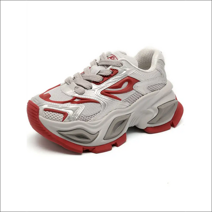 Playful Contrast Chunky Platform Athletic Shoes - on Sale Worldwide Shipping