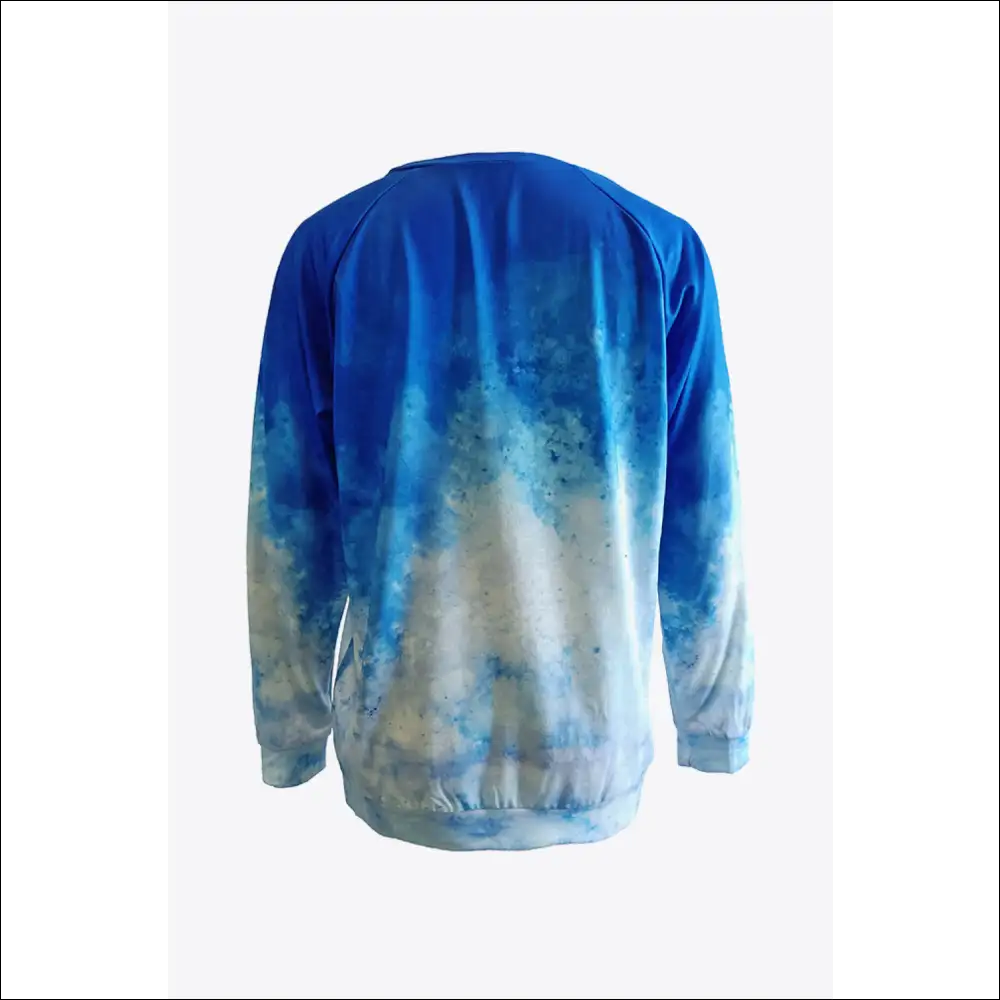 Playful Tie-dye Butterfly Raglan Sweatshirt - Sweatshirts & Hoodies on Sale Worldwide Shipping