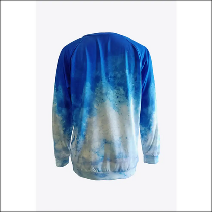 Playful Tie-dye Butterfly Raglan Sweatshirt - Sweatshirts & Hoodies on Sale Worldwide Shipping