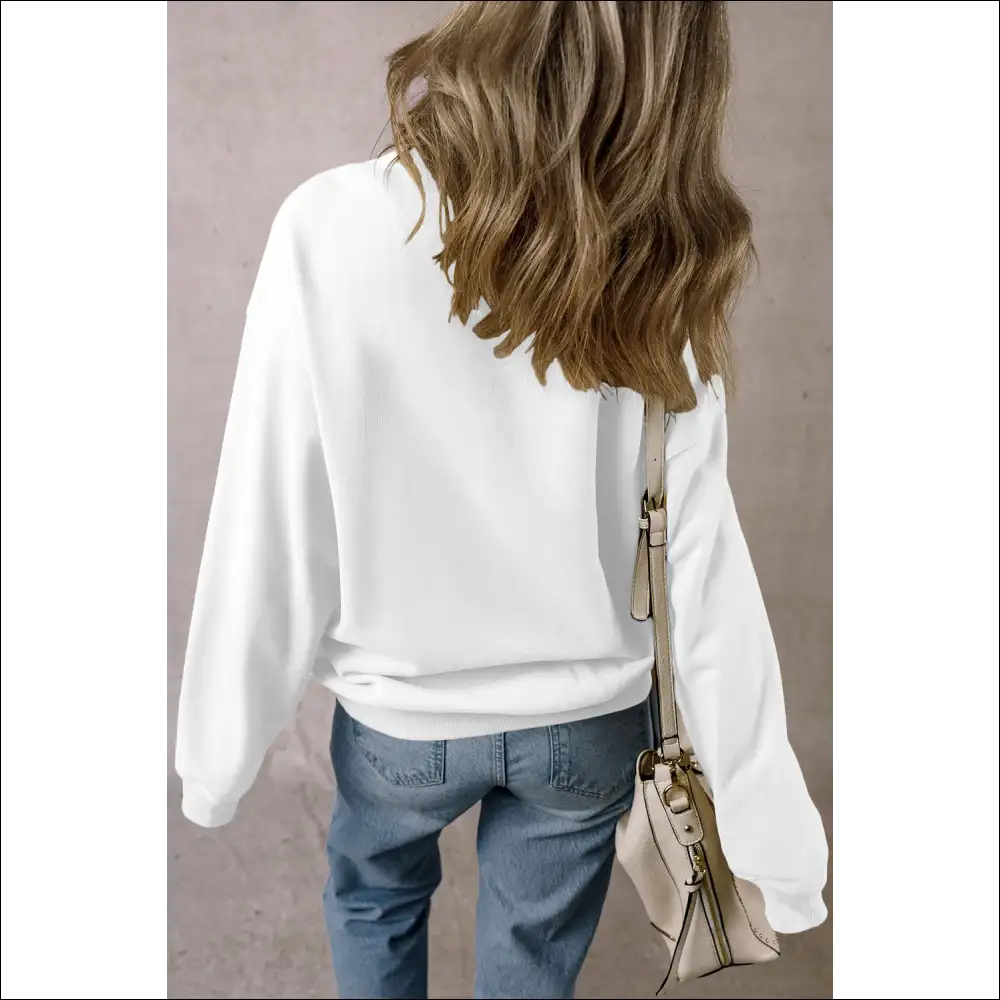 Pumpkin Spice & Everything Nice Long Sleeve Sweatshirt - Sweatshirts Hoodies on Sale Worldwide Shipping