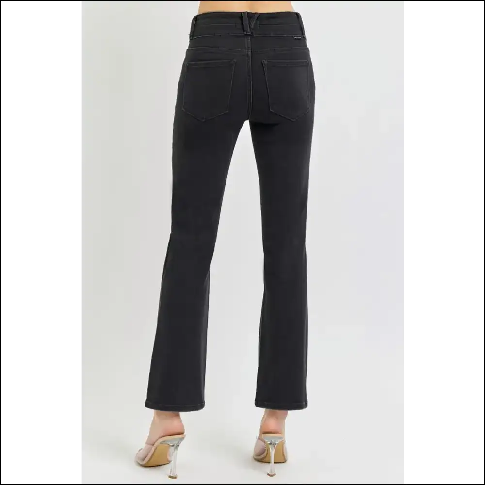 Raise your Style Game with our Fabulous High Rise Bootcut Jeans! 👖💃 - Jeans on Sale Worldwide Shipping
