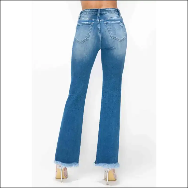Raw Hem Revolution: Wear your Wild Side and Distress the Norm! 💥😂 - Jeans on Sale Worldwide Shipping