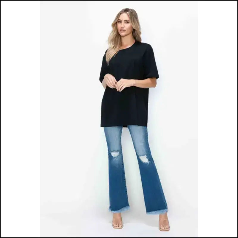 Raw Hem Revolution: Wear your Wild Side and Distress the Norm! 💥😂 - Jeans on Sale Worldwide Shipping