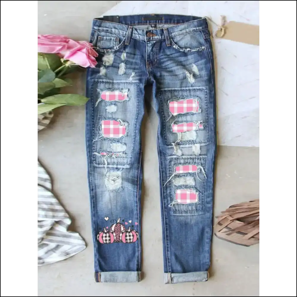 Rebel in Style: Needful Things Distressed Chic Straight Jeans 🍑💥 - Medium / s - on Sale Worldwide Shipping
