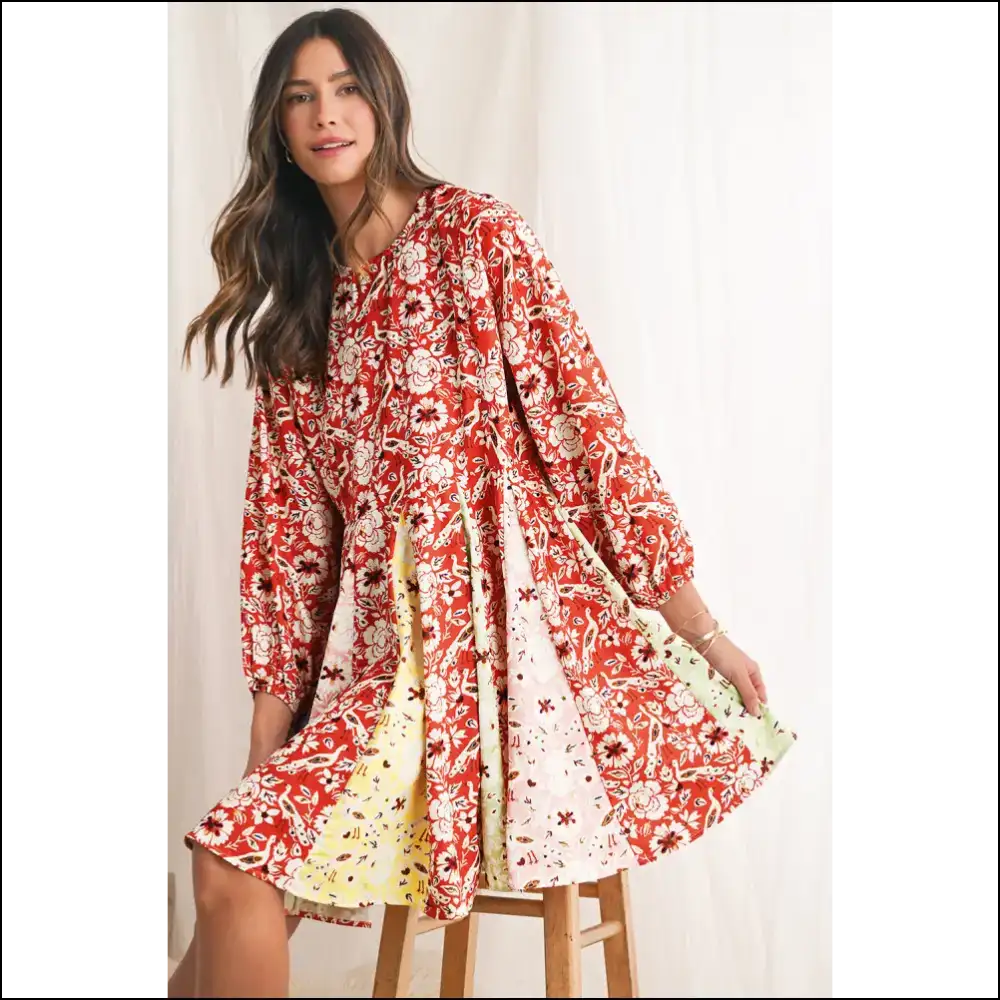 Red Boho Floral Dress: from Meh’ to Marry Me?’ 😂 Needful Things - Short Dresses on Sale Worldwide Shipping