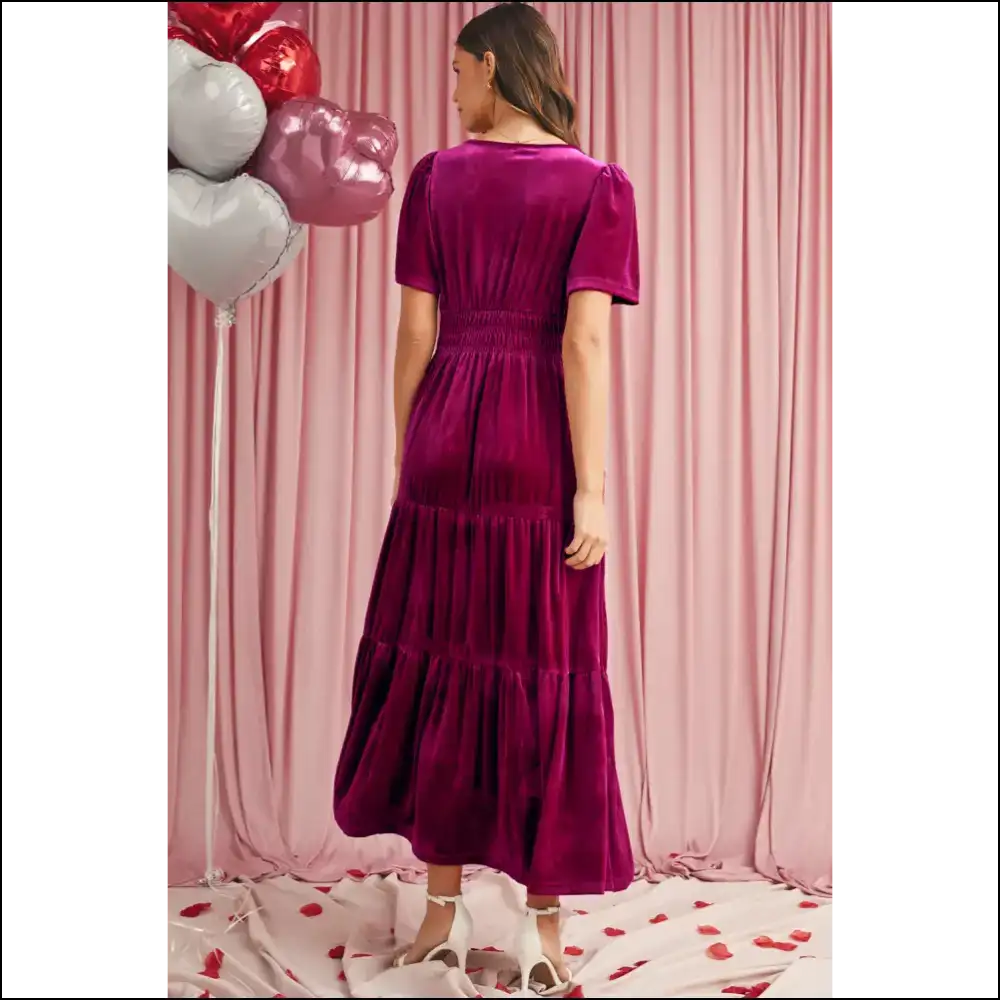 Red Dahlia Velvet Dress: so Comfy Youll Forget Pants Exist! Needful Things - Maxi Dresses on Sale Worldwide Shipping