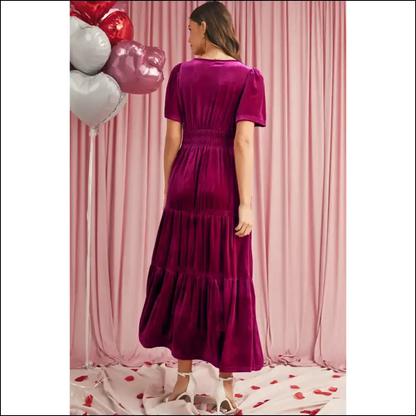 Red Dahlia Velvet Dress: so Comfy Youll Forget Pants Exist! Needful Things - Maxi Dresses on Sale Worldwide Shipping