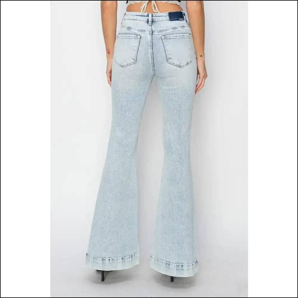 Rise Up & Flare Out: your New Best Friend in Risen High Jeans! 😂👖 - Jeans on Sale Worldwide Shipping