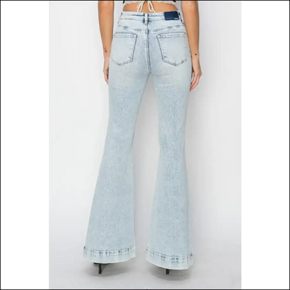 Rise Up & Flare Out: your New Best Friend in Risen High Jeans! 😂👖 - Jeans on Sale Worldwide Shipping