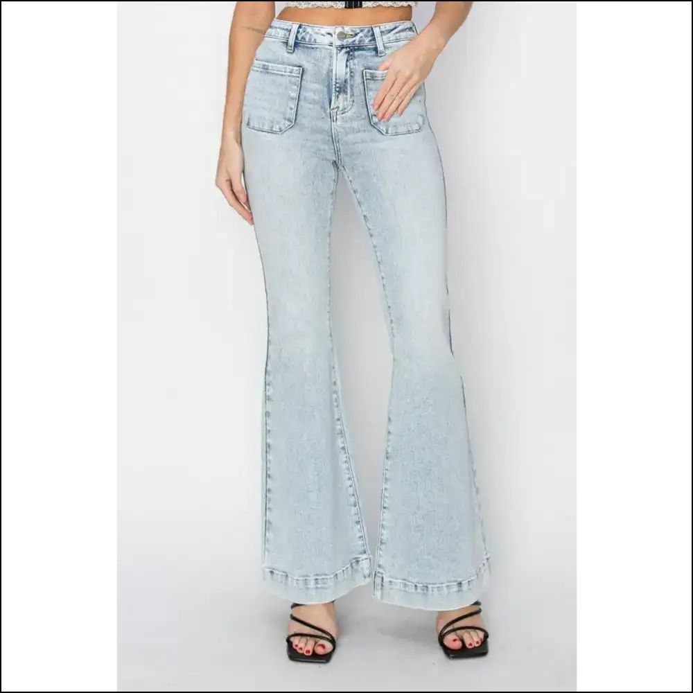 Rise Up & Flare Out: your New Best Friend in Risen High Jeans! 😂👖 - Jeans on Sale Worldwide Shipping