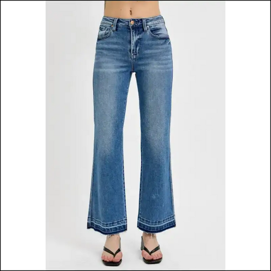 Rock the Raw Hem: Needful Things’ Jeans will Upgrade your Life! 😎✨ - Blue / 1(25) - on Sale Worldwide Shipping