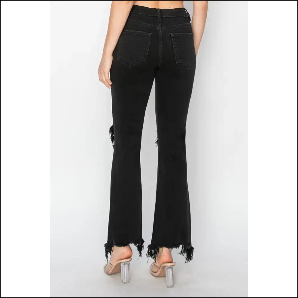 Rock your Raw Hem Journey with Needful Things Distressed Besties! 😂👖 - Jeans on Sale Worldwide Shipping