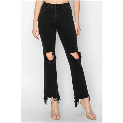 Rock your Raw Hem Journey with Needful Things Distressed Besties! 😂👖 - Jeans on Sale Worldwide Shipping