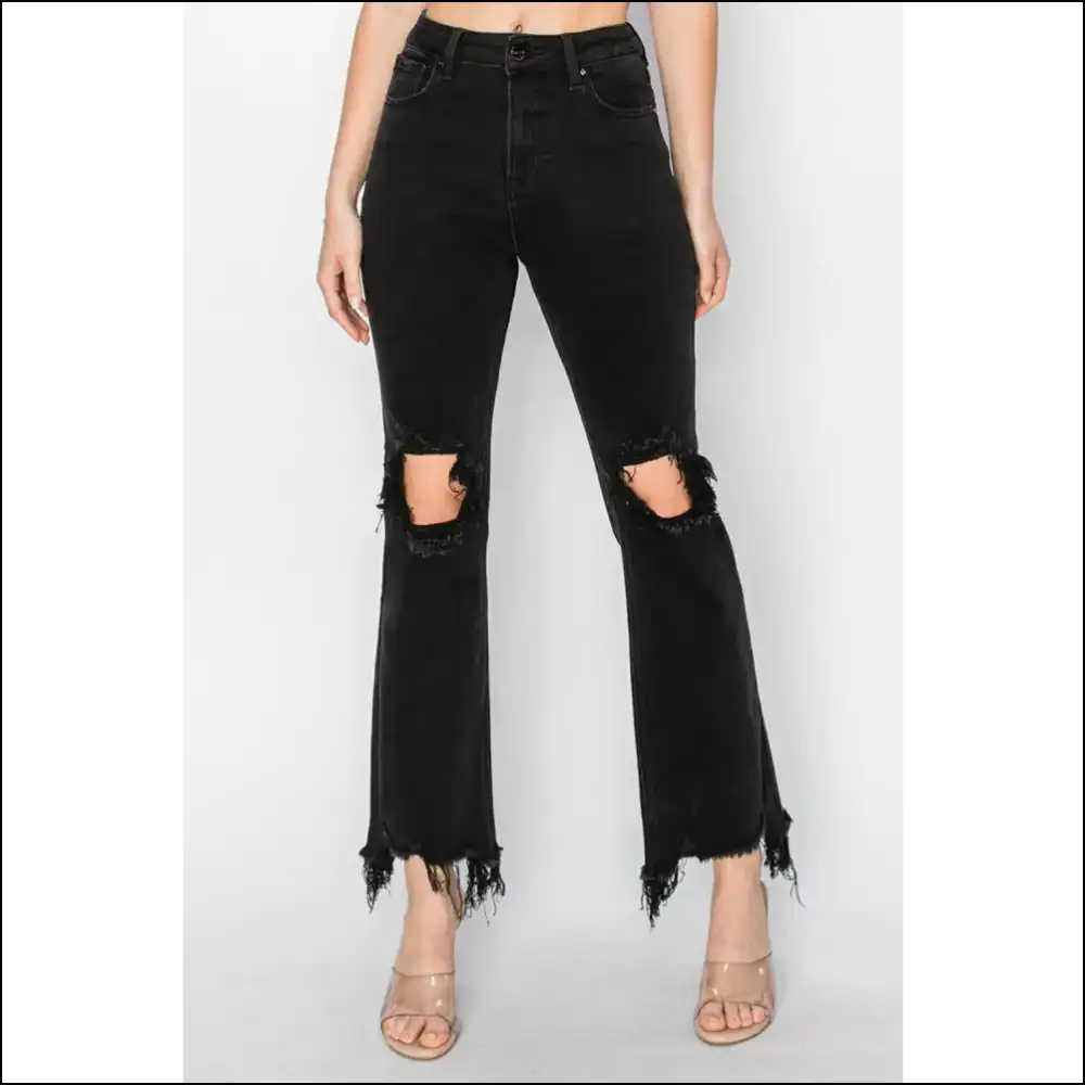 Rock your Raw Hem Journey with Needful Things Distressed Besties! 😂👖 - Jeans on Sale Worldwide Shipping